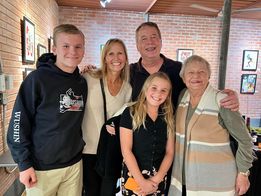 SURPRISE! I had no idea my SoCal relatives would show up.