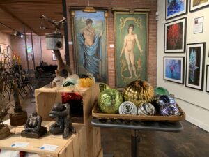 Art on display at Exposed Studio & Gallery